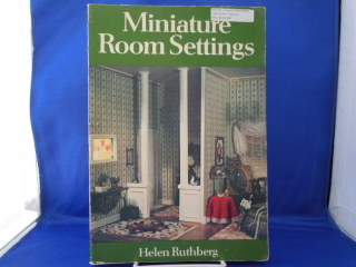 Soft cover book-Miniature Room Settings